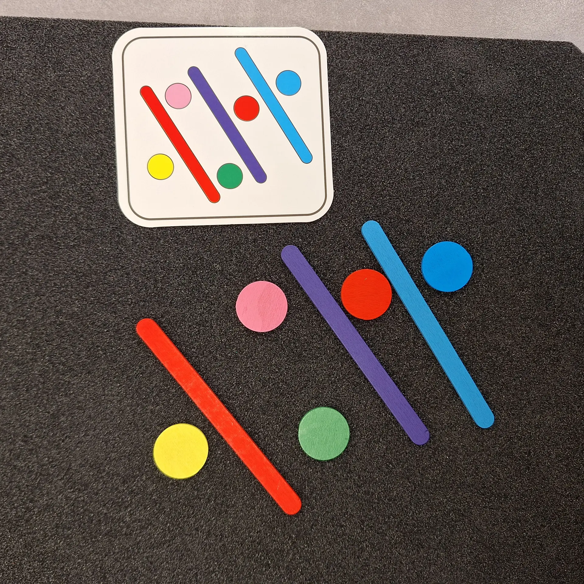 Nachbaumaterialien für visuelle Wahrnehmungsförderung im Gemeinsamen Lernen