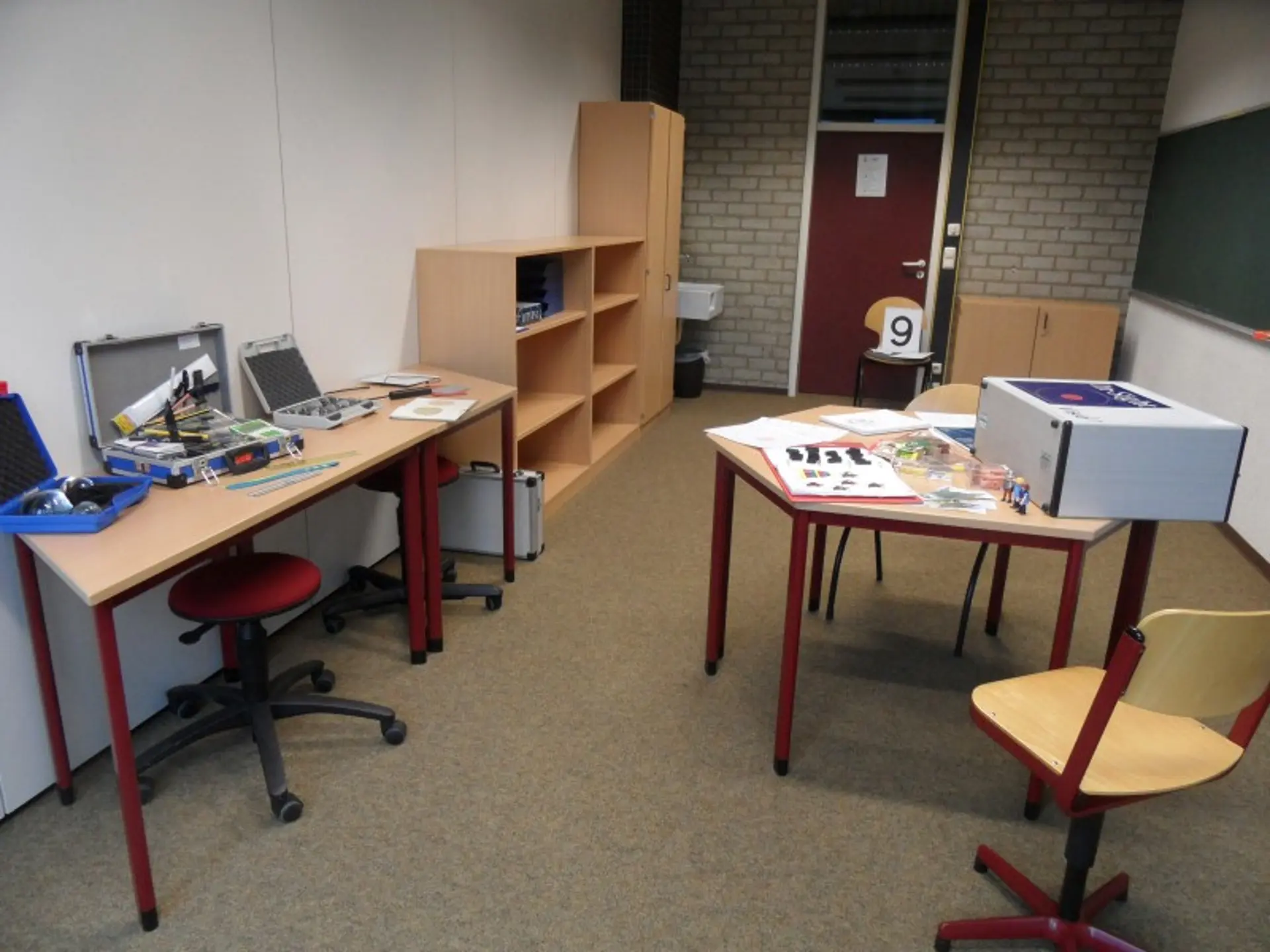 Diagnostikraum der Sehüberprüfung