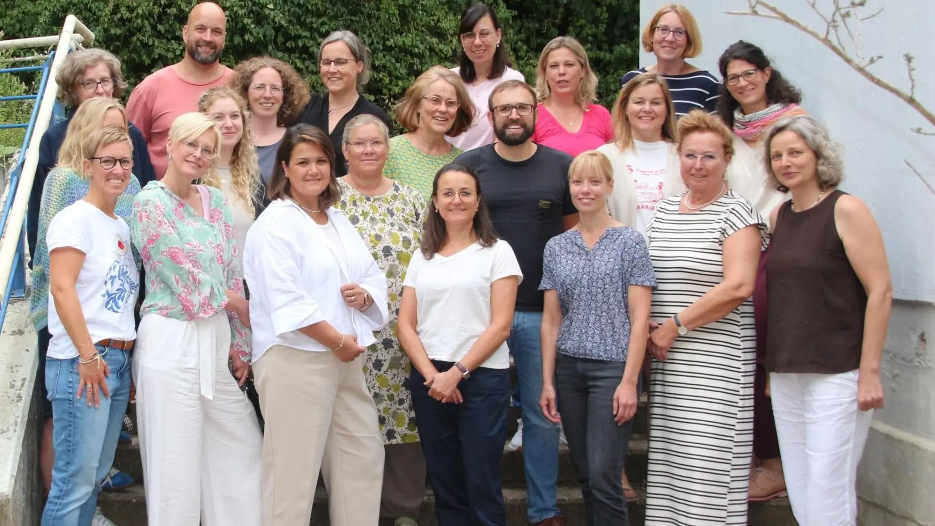 Teamfoto des Kollegiums